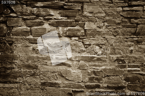 Image of old stone wall background