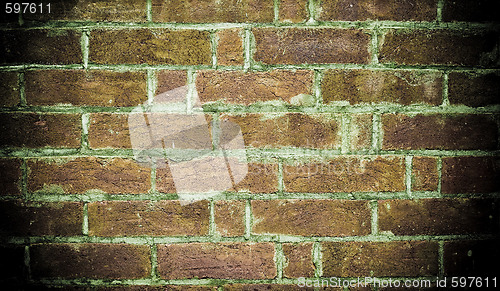 Image of old brick wall background texture