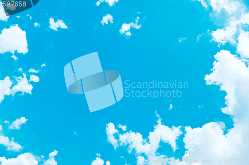Image of blue sky