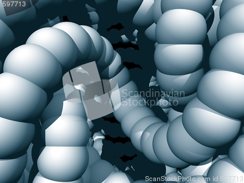 Image of abstract bubbles