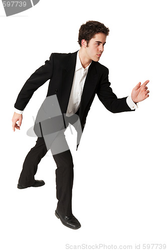 Image of Determined Young Businessman