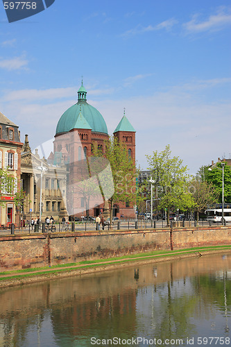 Image of Colorful houses of Strasbourg