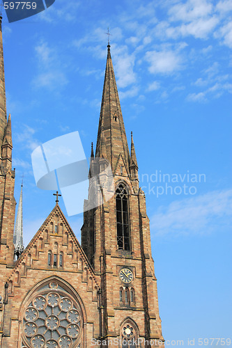 Image of church in Strasbourg