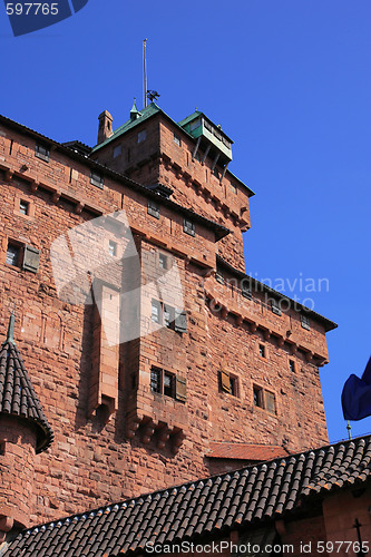 Image of haut Koenigsbourg castle