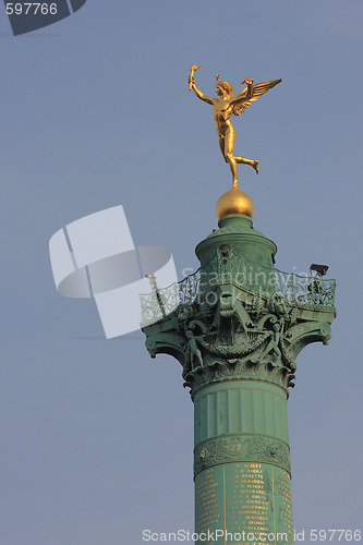 Image of Place de la Bastille, Paris.