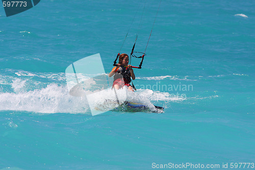 Image of kite boarder