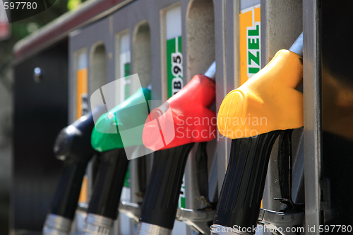 Image of Gas station pump