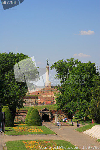 Image of Kalemegdan fortress in Belgrade