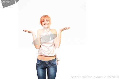 Image of happy young woman