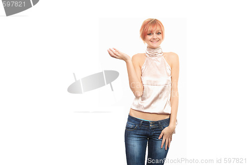 Image of happy young woman