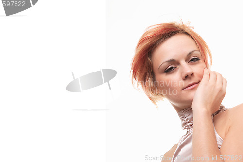 Image of happy young woman