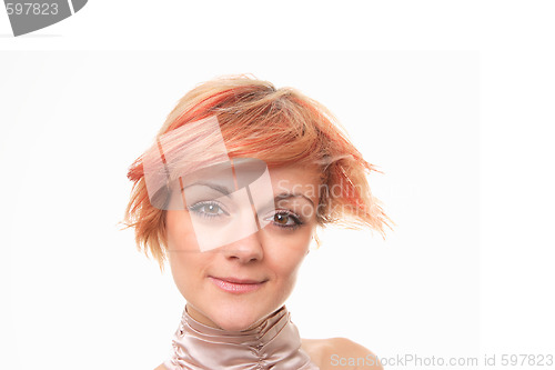 Image of happy young woman