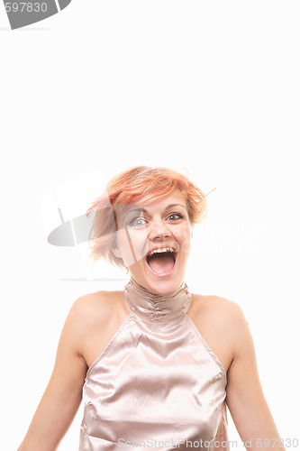 Image of happy young woman