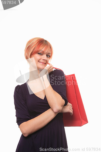 Image of happy young woman
