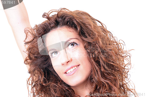 Image of happy young woman