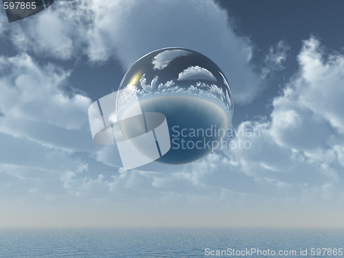 Image of mirror ball