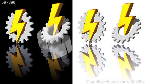 Image of gear - flash