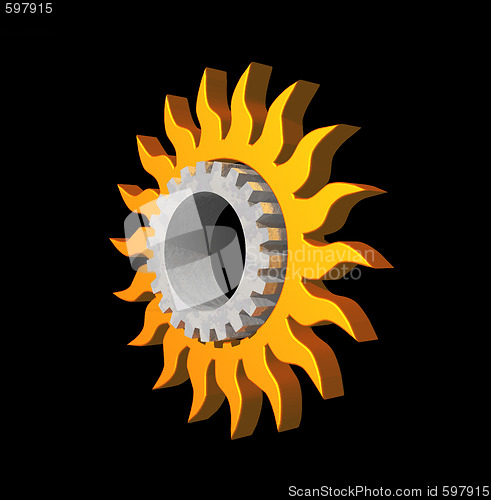 Image of sun gear logo