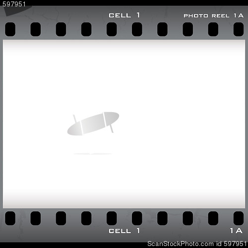 Image of grunge film cell