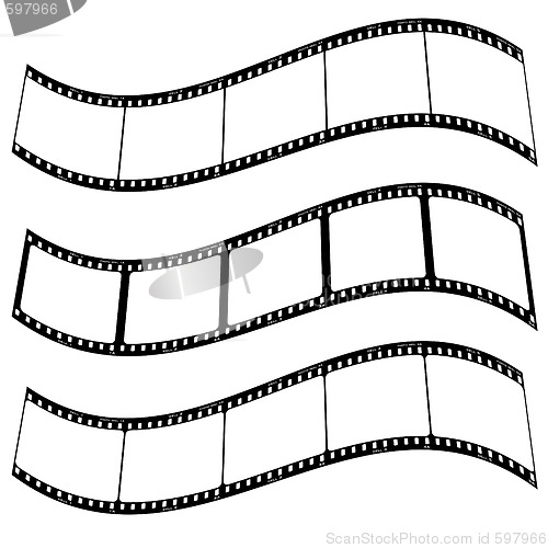 Image of photo film strip warp