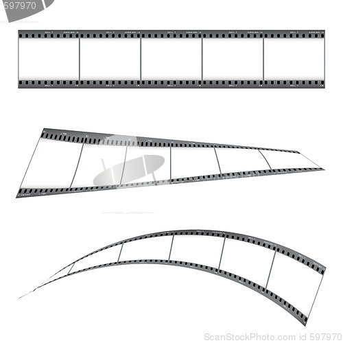 Image of grunge film strip