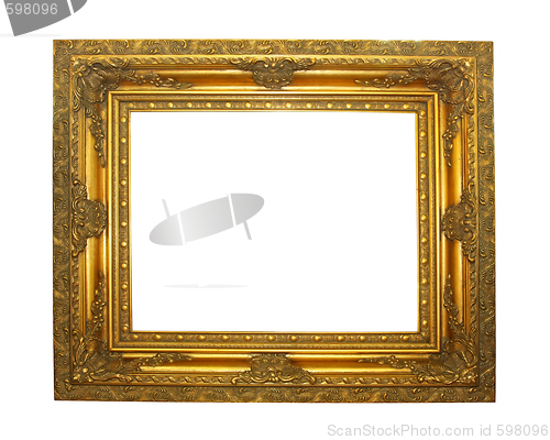 Image of Ancient golden frame