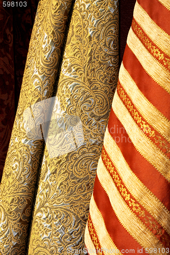 Image of Gold linen