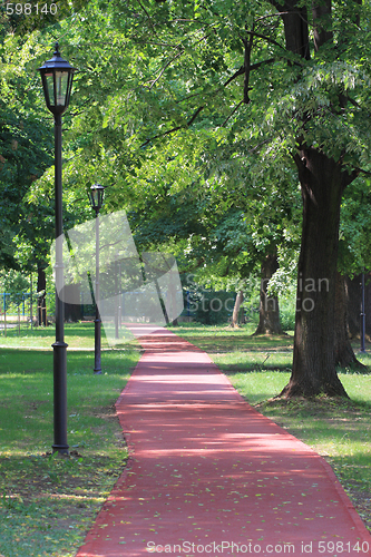 Image of Alley in the park