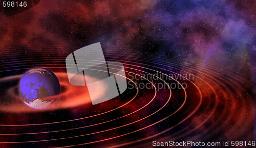 Image of alien planet up-close