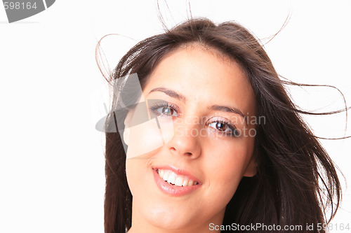 Image of happy young woman