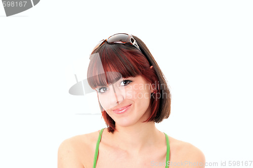 Image of happy young woman