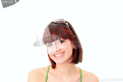 Image of happy young woman