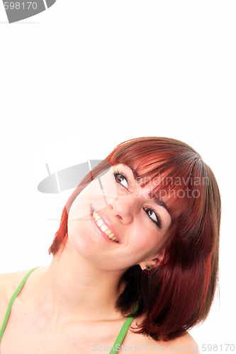 Image of happy young woman