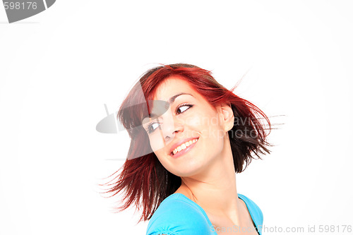 Image of happy young woman