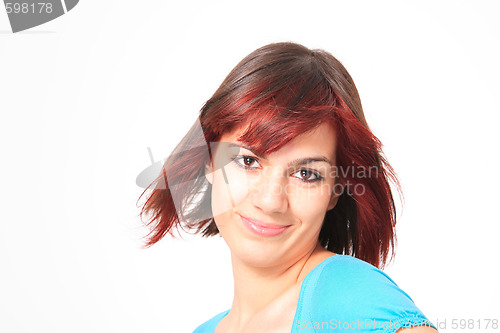 Image of happy young woman