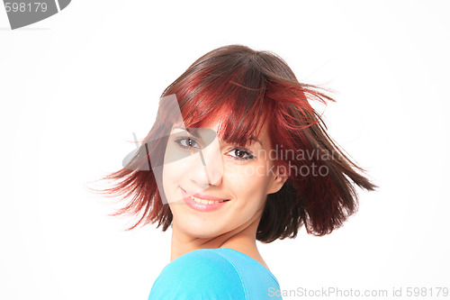 Image of happy young woman
