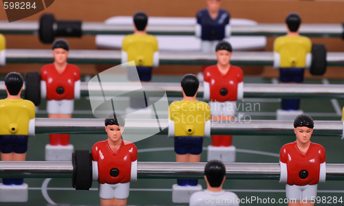 Image of table soccer