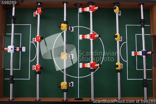 Image of table soccer