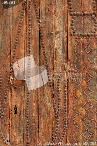 Image of old door texture