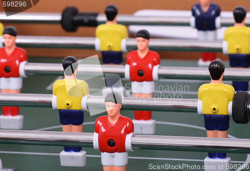 Image of table soccer