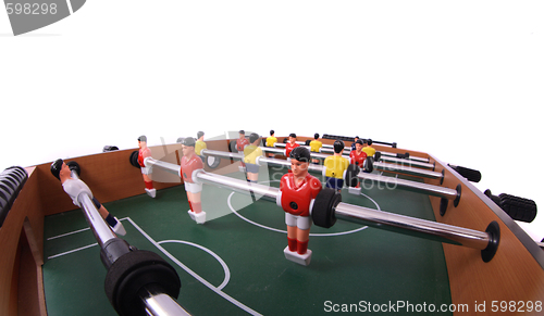 Image of table soccer