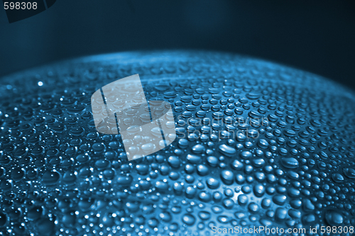 Image of water drop texture