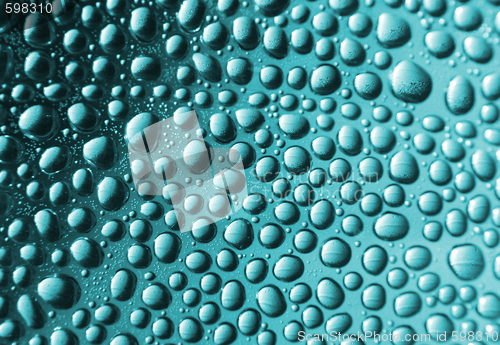 Image of water drop texture