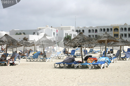 Image of beach in the hotel