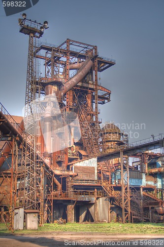 Image of steel tower