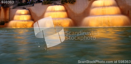 Image of Magic fountain in Barcelona, Spain