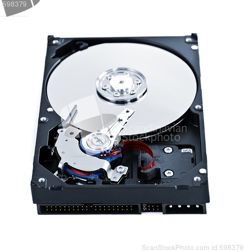 Image of Hard drive insides