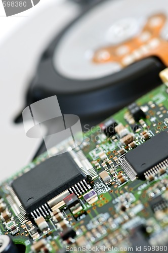 Image of Hard drive detail