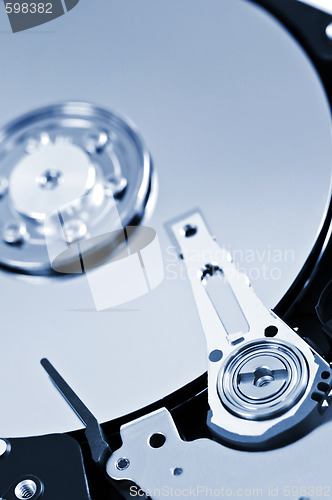 Image of Hard drive detail