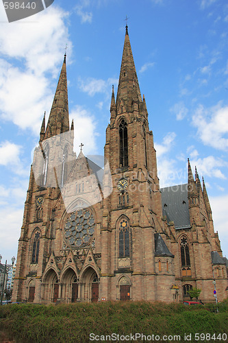 Image of church in Strasbourg